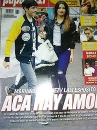In january 2013, she began. Revista Paparazzi Mariano Martinez Lali Esposito 21082015 Bien Tapa Blanda Libreriaelcosteno