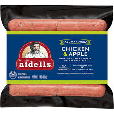 Skewered andouille sausage and shrimp with creole mustard butter. Aidells Smoked Chicken Sausage Breakfast Links Chicken Apple 8 Oz 10 Fully Cooked Links Chicken Needler S Fresh Market