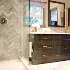 As a designer and renovator, flipping out 's jeff lewis knows a thing or two about pulling a space together and. Shower Herringbone Tile Bathroom Shower Design Master Bathroom Design Bathroom Design