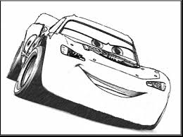 Lightning mcqueen coloring page from disney cars category. Coloring Pages Lightning Mcqueen Coloring Page Lightning Mcqueen Coloring Pages Cars Side View Online For Free