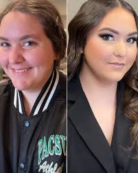 Just doing my best to enhance best features of you 🙌🏽 . #glam  #pageantmakeup #mua #studiochooielle #teenglam #beforeandafter #explorepage✨