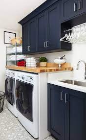 What's the best way to paint a laundry room? 75 Beautiful Laundry Room With Blue Cabinets Pictures Ideas July 2021 Houzz