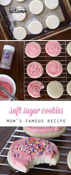 The Very Best Soft Sugar Cookie Cream Cheese Frosting For Sugar Cookies Recipe Soft Sugar Cookie Recipe Soft Sugar Cookies Sugar Cookies Recipe