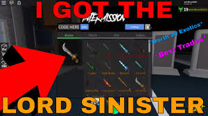 Get this video to 50 likes and i will do some gameplay with him! Roblox Assassin Exotic Knife Values 5 Ways To Get Free Robux