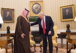 نتيجة بحث الصور عن ترامب وبن سلمان