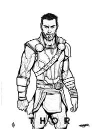 Just when i thought i was done with thor, they go and bring out more epic posters for the new movie! How To Draw Thor Ragnarok Full Body Learn How To Draw