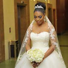 Nigerianwedding Fancy Wedding Dresses Wedding Dress With Veil Long Veil Wedding