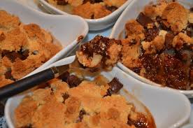 Crumble Poire Chocolat Facon Cyril Lignac Sevencuisine Crumble Poire Chocolat Poire Au Chocolat Recette Crumble Poire Chocolat