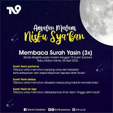 Surah yasin ini termasuk surat makiyyah, artinya surat ini diturunkan di mekkah sebelum nabi muhammad saw hijrah ke madinah. Tv9 Nusantara On Twitter Habis Maghrib Ini Sdh Masuk 15 Sya Ban Nisfusyaban H 15 Ramadhanmulia Yuks Bersiap Baca Surat Yasin 3x Semoga Kita Dianugerahi Rejekimu N Umur Panjang Selamat Dari Nara Bahaya Dan