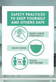 On mandatory ppe usage even prior to entry to the site? Safety Practices Sign Wash Your Hands Wear A Mask Social Distance Printable Pdf Jpg Social Distance Printable Signs Business Signage