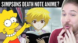SIMPSONS DEATH NOTE ANIME COLLAB STRANGELY WORKS - Lost Pause Reddit -  YouTube