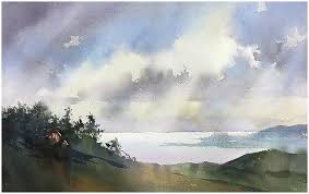Thomas W Schaller On Twitter Thomas Schaller Watercolor Landscape Watercolour Inspiration