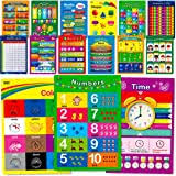 Remind students that when you skip count by even numbers starting at an even number, . Amazon Com Educational Preschool Posters Emooqi 18 Pieces 16 11in For Toddlers And Students Early Learning Chart For Wall Kindergarten Learning Posters Include Alphabet Us Map Colors Teach Numbers And More Office Products