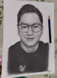 Tribute drawing para kay Barbie Hsu a.k.a Shan Cai Materials: charcoal  powder graphite pencils vellum paper etc...
