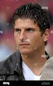 Mario gomez footballer vfb stuttgart hi-res stock photography and images