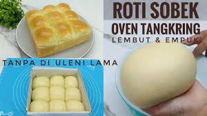 Perlu latihan agar roti tetap empuk dan enak. Resep Roti Sobek Oven Tangkring Metode Autolisis Youtube