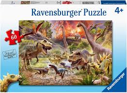 Puzzling is the perfect way to spend time together. Ravensburger Dinosaur Dash 60 Piece Children S Jigsaw Puzzle