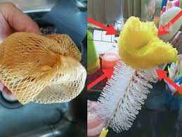 Masukkan span ke dalam lubang yang telah ditebuk tadi. Span Basuh Pinggan Dan Pencuci Botol Susu Anak Kita Lebih Kotor Daripada Bilik Air Mingguan Wanita