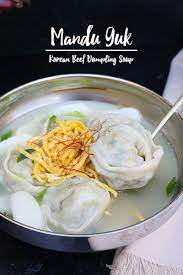 Mandu Guk Korean Dumpling Soup Recipe Video Seonkyoung Longest Recipe Dumplings For Soup Recipes Dumpling Soup Recipes