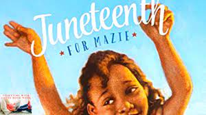 He loved the pictures and said how pretty mazie was. Kids Books Read Aloud Juneteenth For Mazie By Floyd Cooper Juneteenth For Mazie Read Aloud Youtube