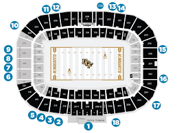 Central Florida Football Stadium Seating Chart Best