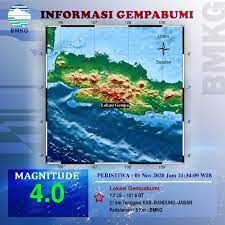Daerah wisata di utara bandung yang punya cuaca dingin serta pemandangan asri ini. Gempa Magnitudo 4 Guncang Kabupaten Bandung