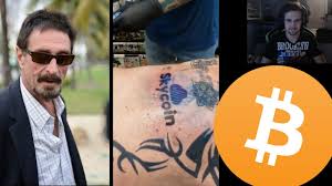 Mcafee was also a nasa engineer and the inventor of the first antivirus in the world, now he returns. John Mcafee Gets Skycoin Sky Tattoo Was Ist Skycoin Youtube