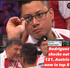 Congratulations to Jacques Labre and Team France for making the World Cup  of Darts Quarter Finals along with Jeff Smith and Team Canada for making  the Top 16!! #CosmoDarts #FitFlight #darts #pdc #