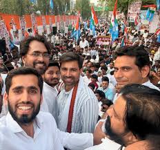 आज NSUI के राष्ट्रीय अध्यक्ष श्री विनोद जाखड़ जी, प्रदेश अध्यक्ष श्री नीरज  पांडे जी ने छत्तीसगढ़ एनएसयूआई के साथियों के साथ पूर्व ...