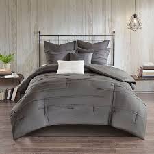 Shop for gray king comforter sets at bed bath & beyond. Olliix By 510 Design Grey Jenda 8 Piece King Comforter Set 5ds10 0181 Bob Mills Furniture Tx Ok