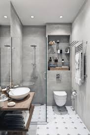 If your bathroom is too small for shelves with a lot of depth, add extra storage by. 26 Beautiful Design Ideas For Small Bathroom Viviehome Small Bathroom Makeover Small Bathroom Bathrooms Remodel