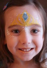 Pin By Aurora Almeida Rodriguez On Pintura De Caras Christmas Face Painting Frozen Face Paint Girl Face Painting