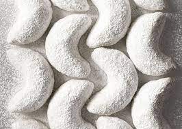 Cardamom Crescents Recipe Holiday Cookies Eat Cookies Crescent Cookies
