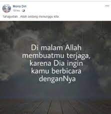 Shalat thajud merupakan shalat yang istimewa karena perintahnya langsung dituliskan. Kisah Saya Mula Amalkan Solat Tahajud Hanya Kerana News Feed Rakan Di Facebook Blog Cik Matahariku