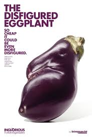 Inglorious Fruits Vegetables Fruit And Vegetable Food Waste Supermarket Campaign Award Winning Press Advertising Cam Press Advertising Design Eggpl
