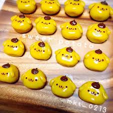 ポムポムプリンのスイートポテト 手作りお菓子 手作りスイートポテト スイートポテト ポムポムプリン キャラスイートポテト キャラスイーツ クッキングラム sweetpotato ポムポムスイートポテト みぃのお菓子屋さん スイートポテト ウェディング お