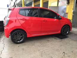 Tahukah anda enjin axia hanya diselenggara setiap 10 000 km ataupun 6 bulan sekali? Perodua Axia Pakai Sportrim Rim Sukan Standard Oem Facebook
