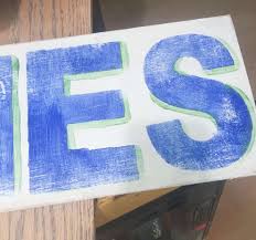 Stenciling walls, lampshades, furniture, pillows and more. How To Use Your Silhouette To Make Letter Stencils For Signs