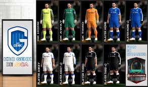 Krc genk is playing next match on 19 mar 2021 against standard liège in pro league.when the match starts, you will be able to follow krc genk v standard liège live score, standings, minute by minute updated live results and match statistics.we may have video highlights with goals and news for. Pes 2013 Krc Genk Kits 2017 18 By Fran Ec Kitmarker Pes Patch