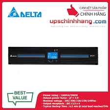 Bộ lưu điện DELTA RT-1K 1000VA/900W (UPS102R2RT2B0B6)