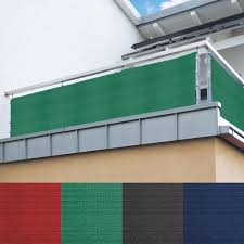 Balkonfächer sichtschutz balkon windschutz balkonsichtschutz sonnenschutz sonne, farbe:anthrazit. Balkon Sichtschutz 80x500 Cm Grun Kaufland De