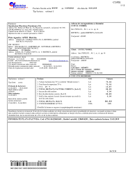 Factura, intarziere, penalitati, cod fiscal, factui, nota penalitate plata. My Electrica Invoice