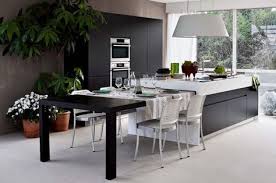 Space Saving Kitchen Island With Pull Out Table Homesfeed Kitchen Island Dining Table Kitchen Renovation Trends Dining Table In Kitchen