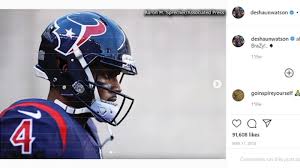 Latest on houston texans quarterback deshaun watson including news, stats, videos, highlights and more on espn. Deshaun Watson Sued Over 3 Images Posted To His Instagram Of 1 4 Million Followers Abc13 Houston