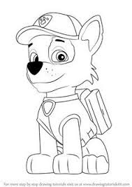 Learn How To Draw Rocky From Paw Patrol Paw Patrol Step By Step Drawing Tutorials Paw Patrol Ausmalbilder Ausmalbilder Zum Ausdrucken Ausmalbilder