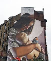 Glasgow High Street George Street Art Work By Smug Street Art Street Artists Mural Art