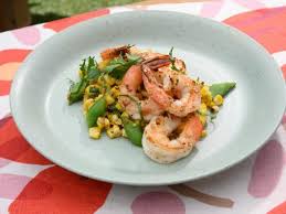 Grilled Shrimp And Summer Squash Salad Recipe Summer Squash Salad Food Network Recipes Grilled Shrimp