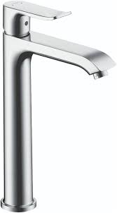 hansgrohe Metris Modern Timeless Easy Clean 1-Handle 1 10-inch Tall  Bathroom Sink Faucet in Chrome, 31183001, Medium : Buy Online at Best Price  in KSA