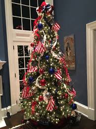 Patriotic Christmas Tree Patriotic Christmas Tree Patriotic Christmas Decorations Christmas Tree Usa