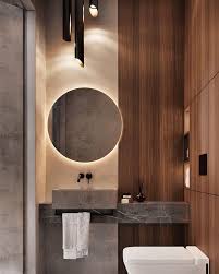 It is a kind of contemporary style and pattern. Minimalist Modern Guest Bathroom Designed By Ato Studio In Moscow Russia Guest Bathroom Design Bathroom Design Minimalist Bathroom Design